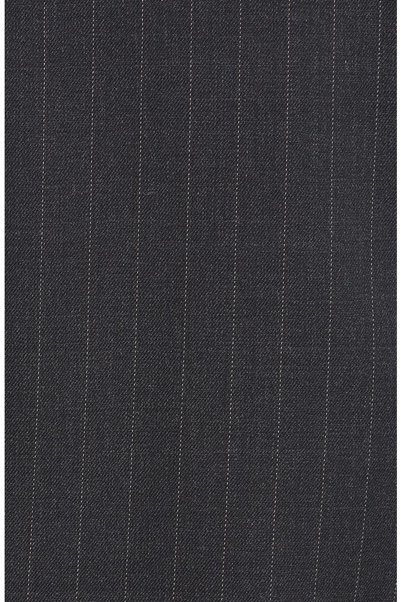 Diane Pinstripe Stretch Wool Blazer, Alternate, color, DARK CHARCOAL PINSTRIPE