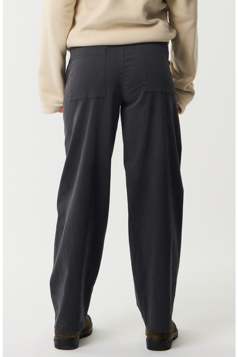 Venture Barrel Leg Stretch Pants, Alternate, color, CHARCOAL