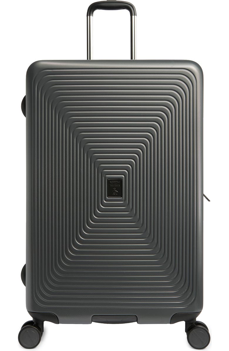 Original Penguin Finnes 29-Inch Hardside Spinner Bag, Main, color, Charcoal