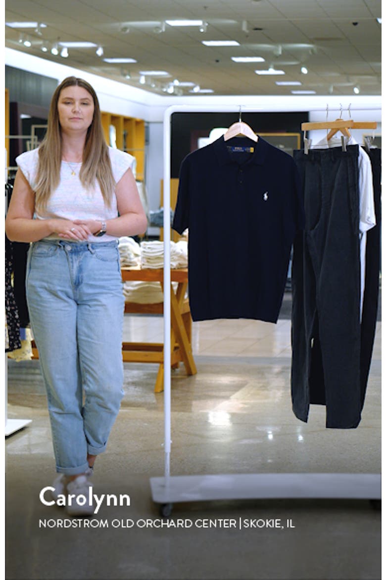 Regular Fit Cotton Polo Sweater video