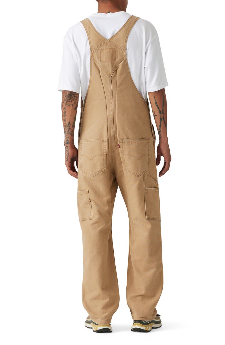 Levi's<sup>®</sup> Red Tab<sup>™</sup> Relaxed Straight Leg Canvas Overalls, Alternate, color, 