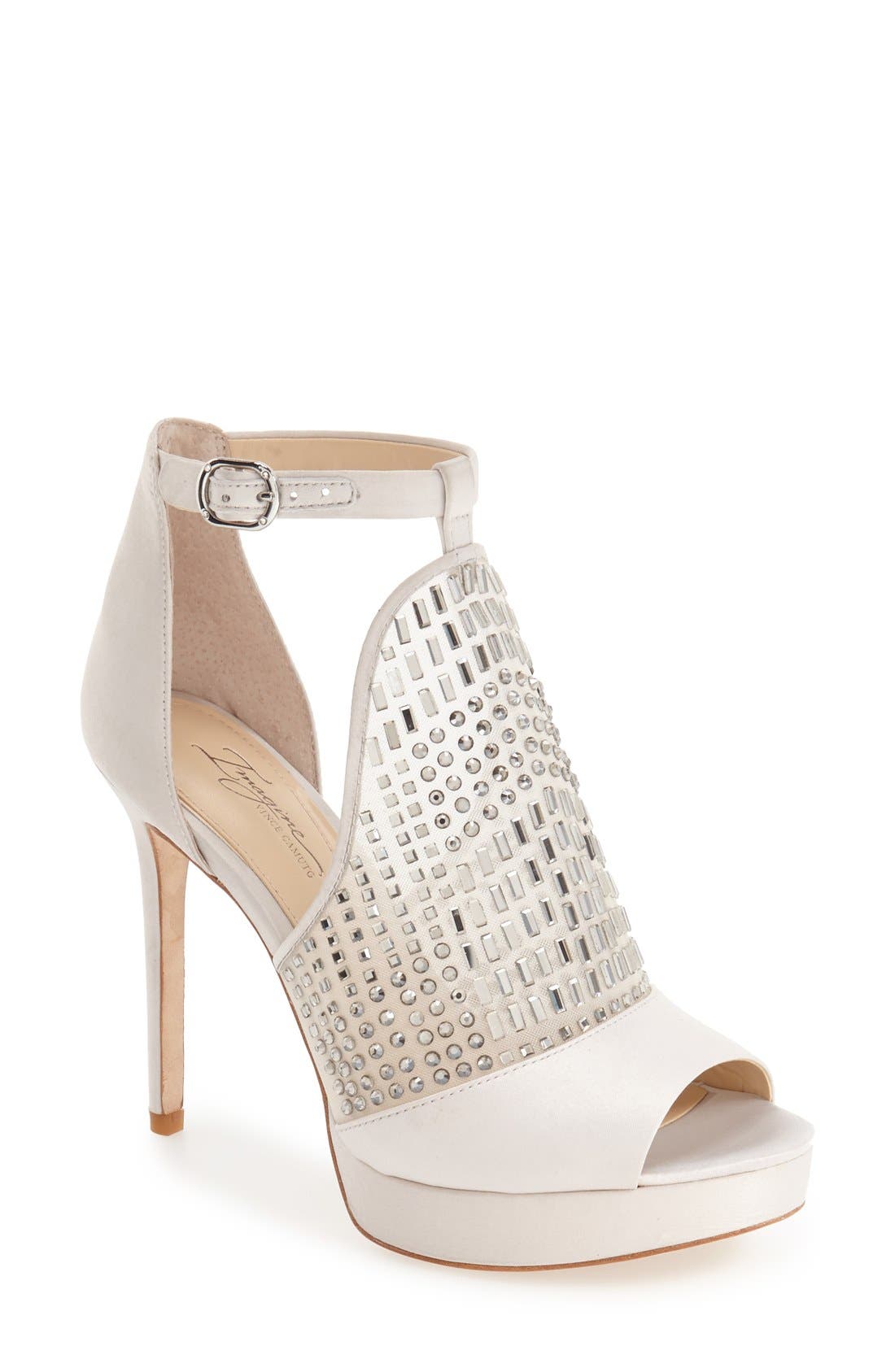 Imagine by Vince Camuto 'Keir' T-Strap Platform Sandal, Main, color, 