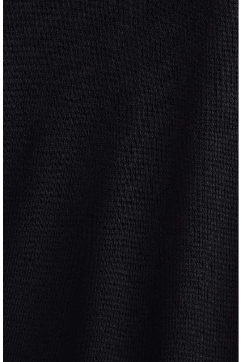Wool & Cashmere Polo Sweater, Alternate, color, BLACK