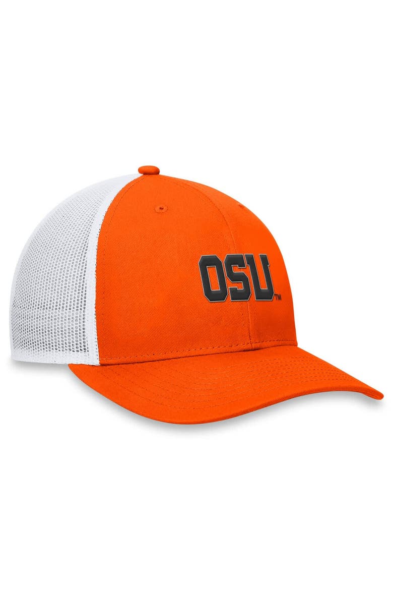 Men's Top of the World Orange Oregon State Beavers Trucker Adjustable Hat, Alternate, color, Orange