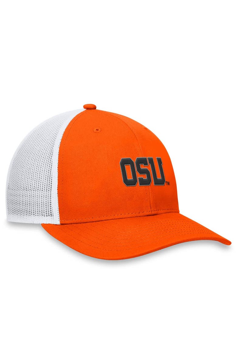 TOP OF THE WORLD Men's Top of the World Orange Oregon State Beavers Trucker Adjustable Hat, Alternate, color, Orange