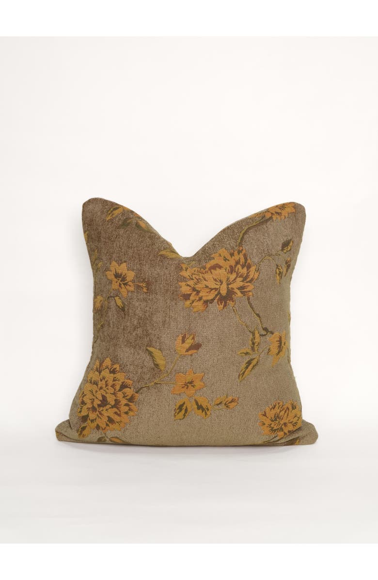 Twenty Third by Deanne Charlotte Tapestry Pillow, Main, color, Beige