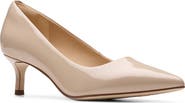 Clarks® Zarey Court Pointed Toe Pump