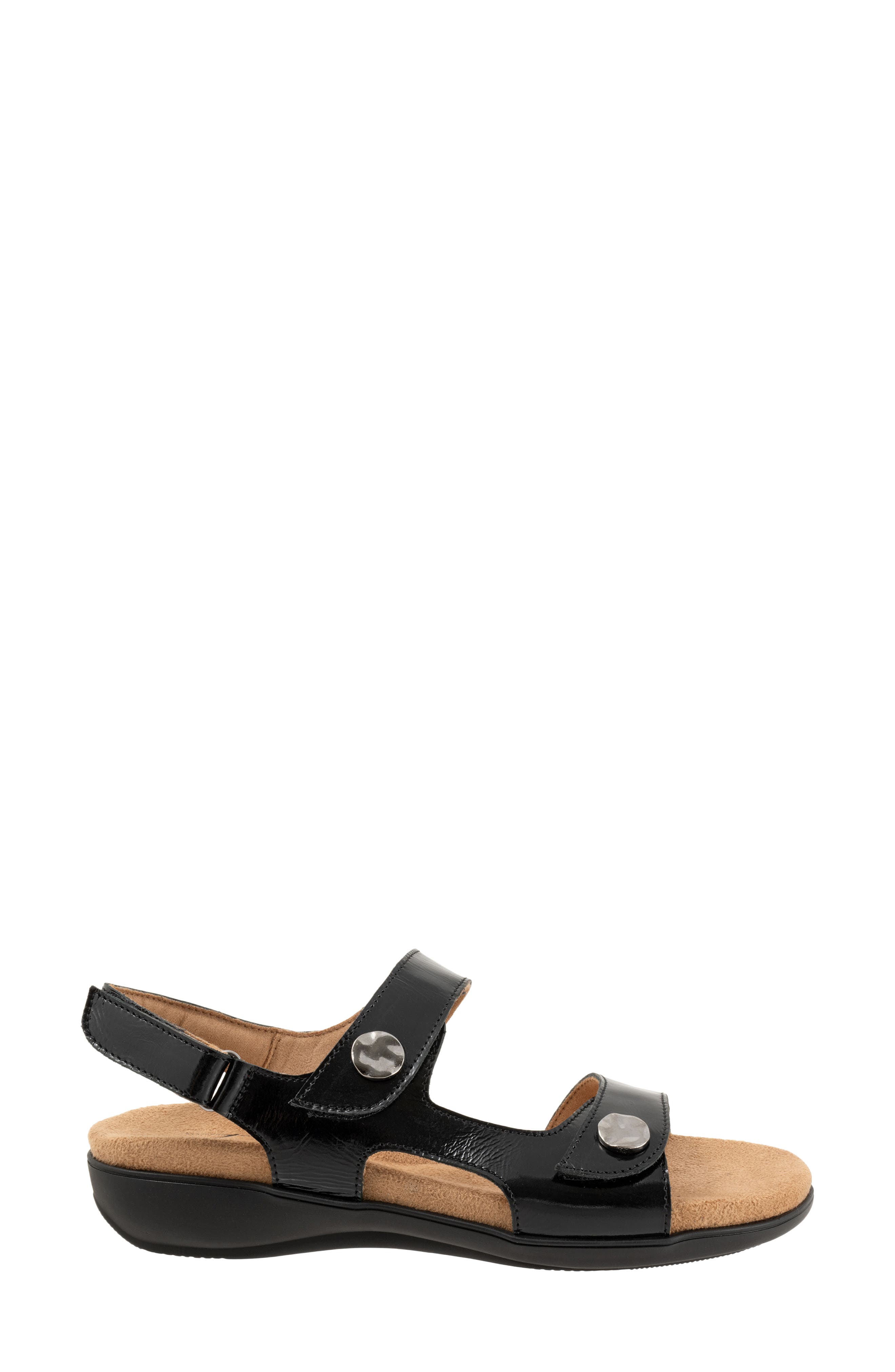 Trotters Romi Sandal, Alternate, color, Black 2