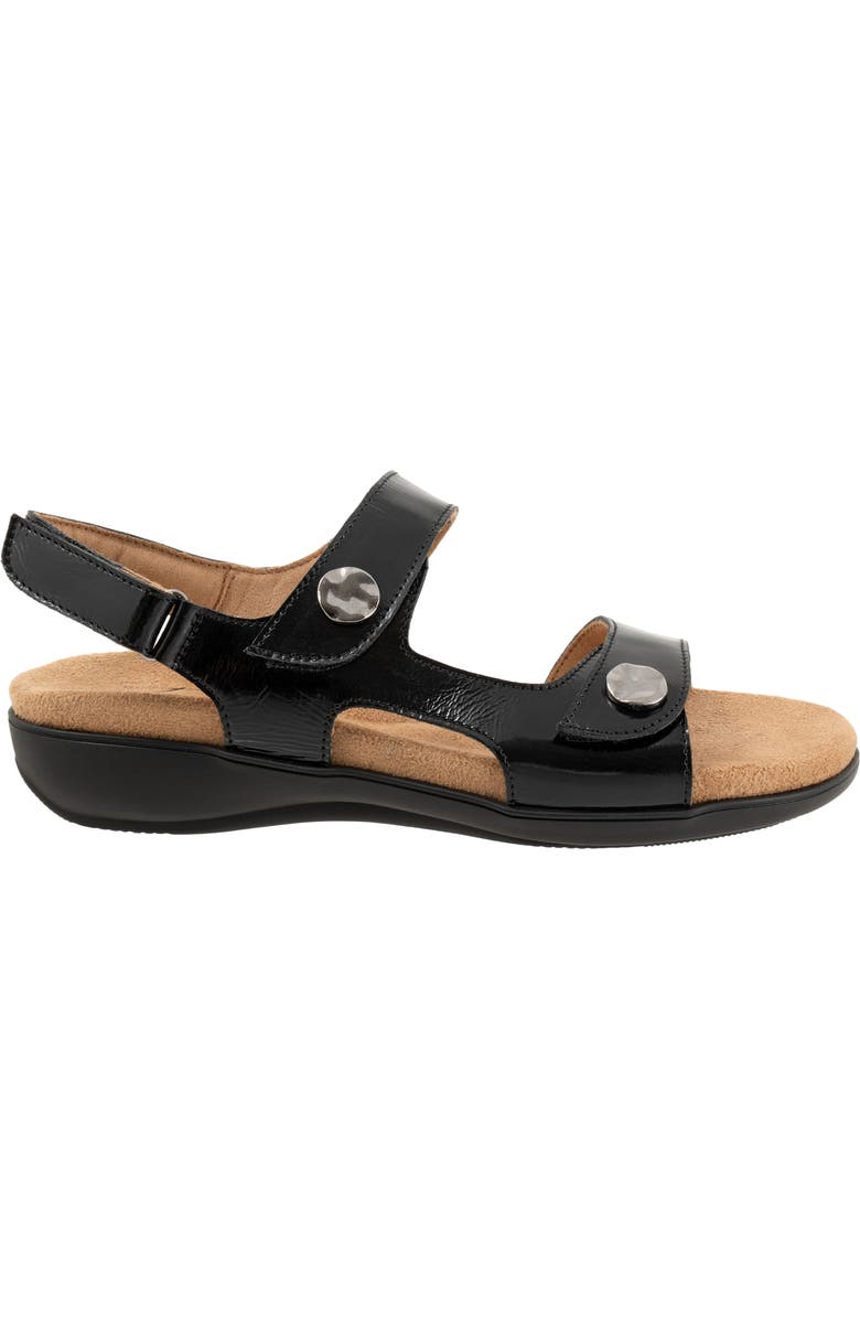 Trotters Romi Sandal, Alternate, color, Black 2