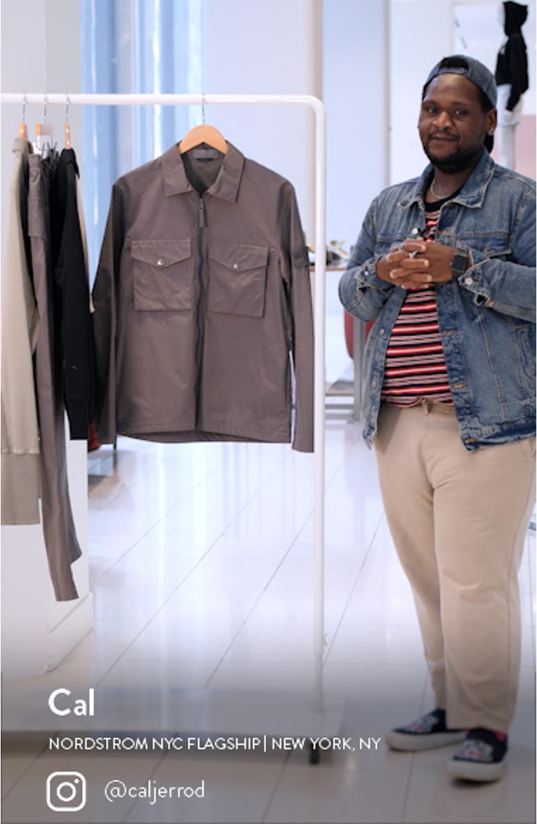 Ghost Piece Organic Cotton Overshirt, sales video thumbnail