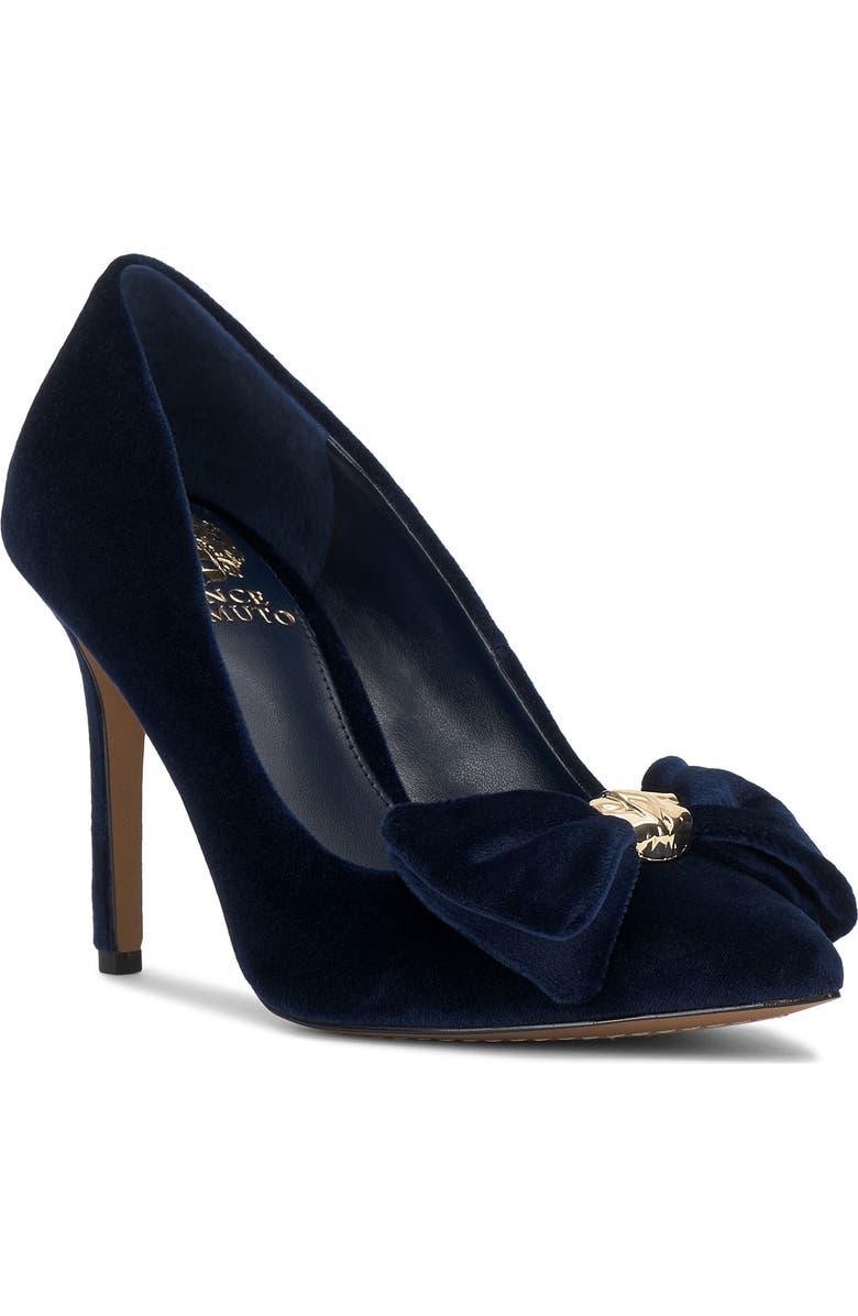 Vince Camuto Haylez Pointed Toe Pump, Main, color, Deep Navy
