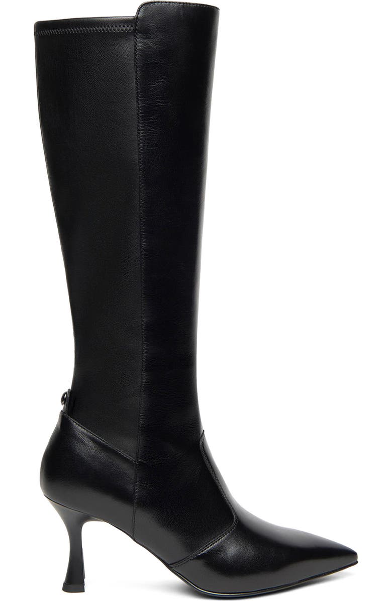 NeroGiardini Stretch Tall Boot, Main, color, Black