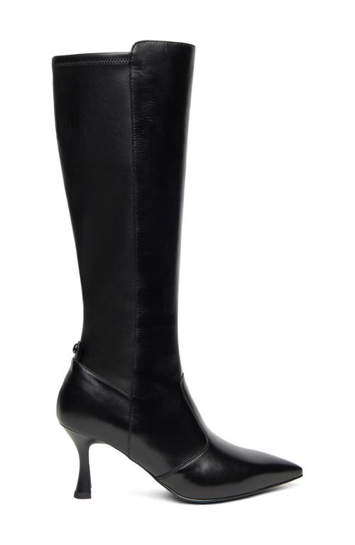 Nerogiardini Stretch Tall Boot In Animal Print