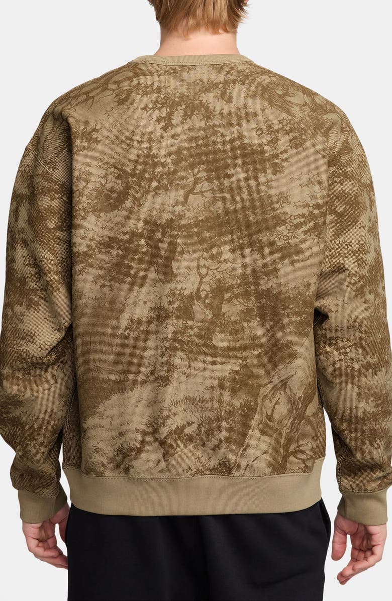 Nike Solo Swoosh Fleece Crewneck Sweatshirt, Alternate, color, Parachute Beige