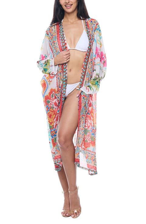 Floral Cover-Up Duster