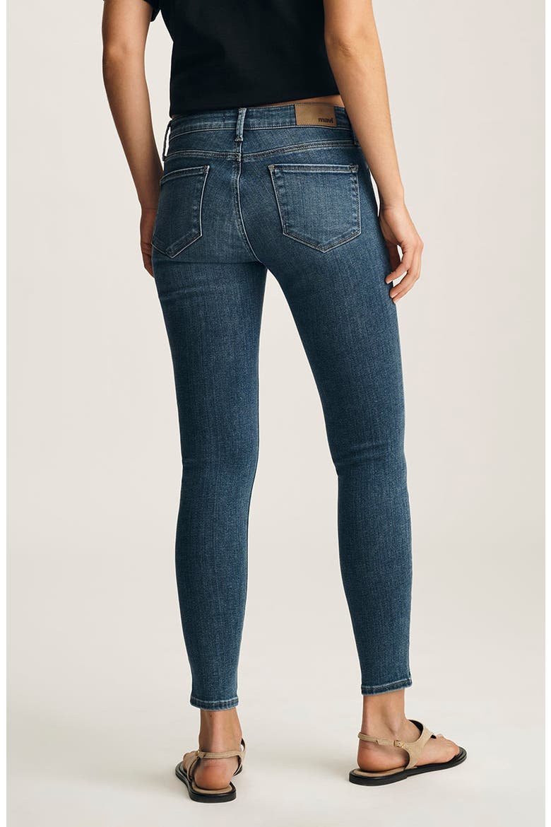 Adriana Mid Rise Skinny Jeans, Alternate, color, MID BRUSHED SUPERSOFT