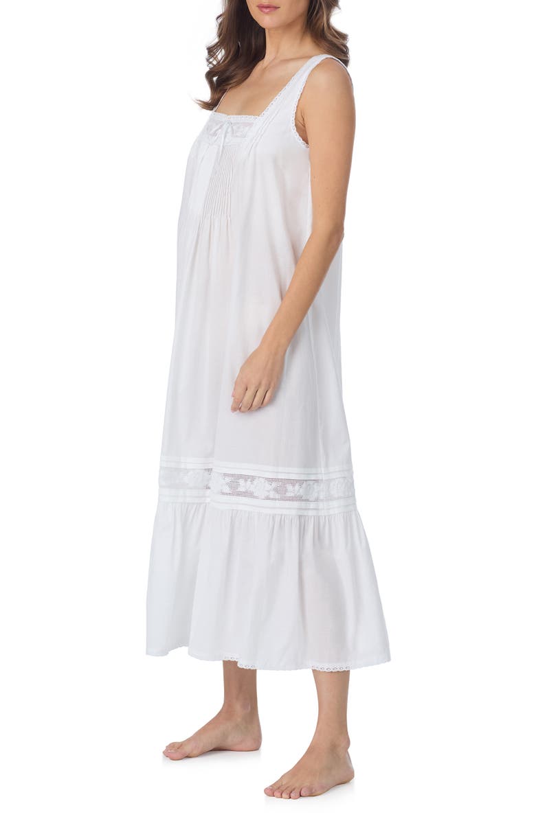 Eileen West Adrianna Sleeveless Cotton Ballet Nightgown, Alternate, color, 