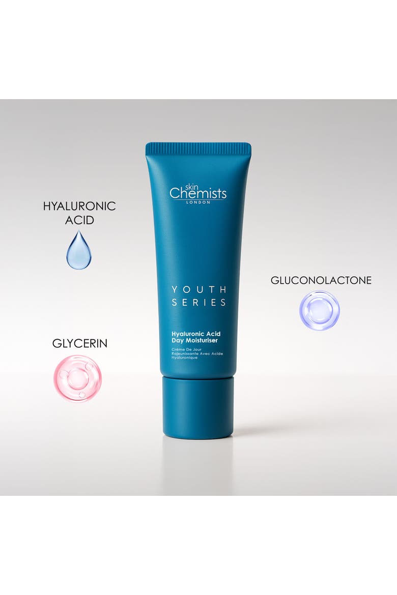 Hyaluronic Acid Day Cream 50ml for Dryness, Fine Lines & Wrinkles, Alternate, color, White