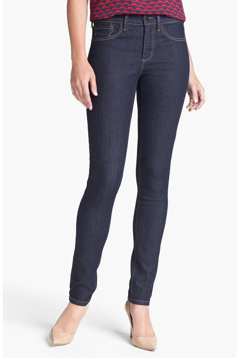 'Ami' Stretch Skinny Jeans, Main, color, DARK ENZYME