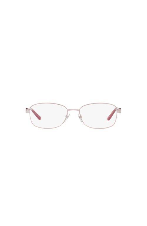 Sferoflex 54mm Rectangle Optical Glasses In Metallic