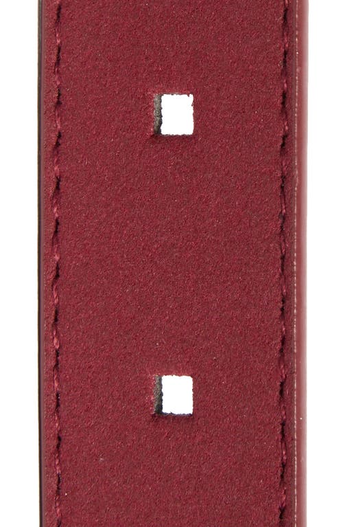 Vince Camuto Reversible Belt In Red