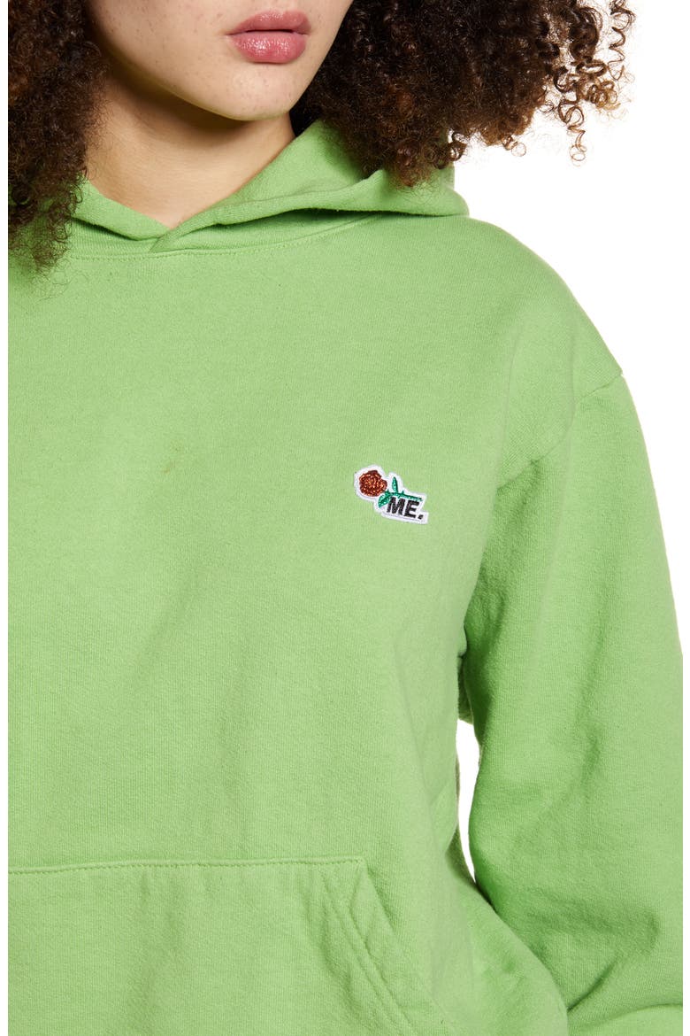 Heavy Fleece Hoodie, Alternate, color, MATCHA