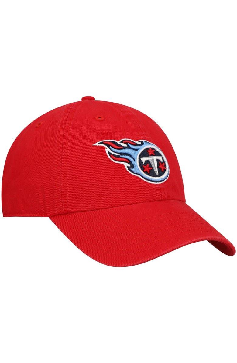 '47 Men's '47 Red Tennessee Titans Clean Up Alternate Adjustable Hat, Alternate, color, Red
