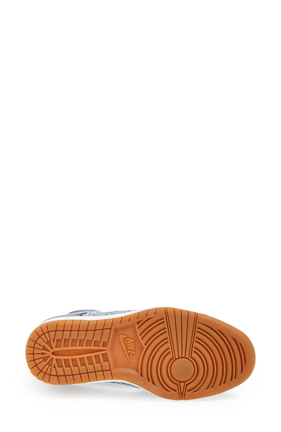 'Dunk Sky Hi Liberty' Hidden Wedge Sneaker, Alternate, color, BLUE/ WHITE