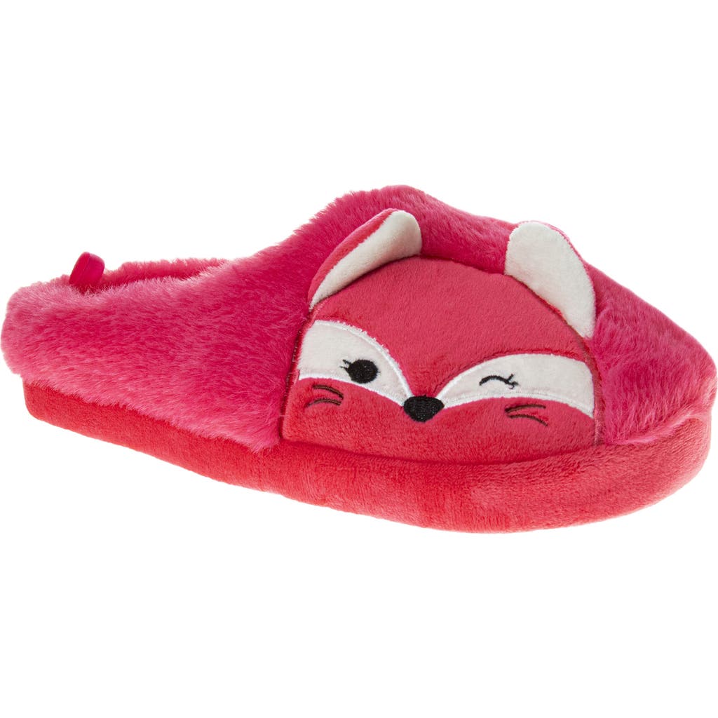 Josmo Kids' Squishmallows Fifi The Fox Slipper In Red