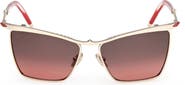 Christian Louboutin 56mm Square Sunglasses