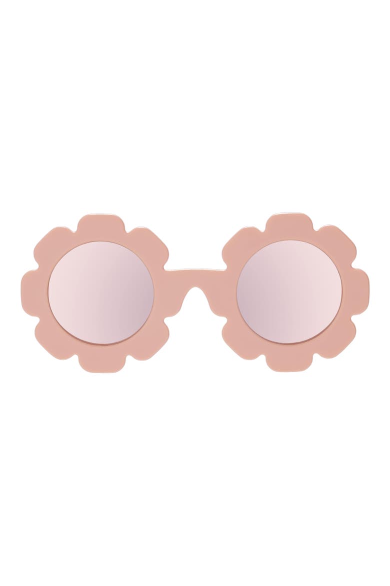 Kids' Peachy Keen Polarized Flower Sunglasses, Main, color, PEACHY KEEN
