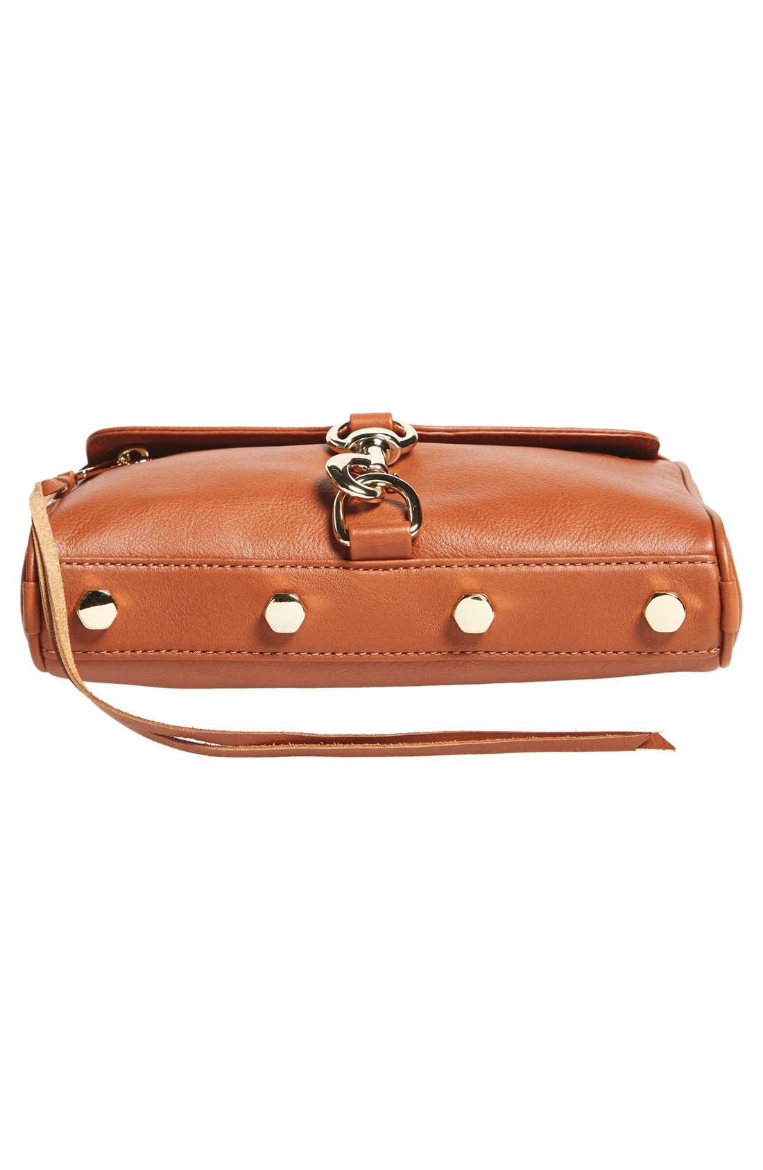 'Mini MAC' Crossbody Bag, Alternate, color, ALMOND