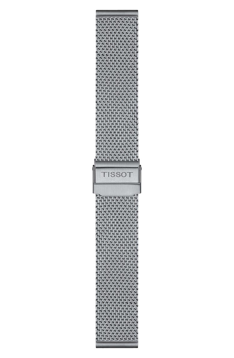 Tissot Everytime Mesh Strap Watch, 40mm, Alternate, color, 