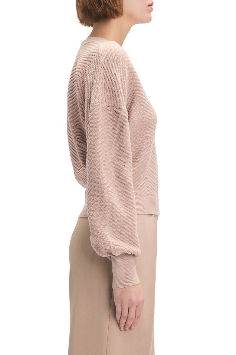 The Ava Crop Sweater, Alternate, color, MOCHA