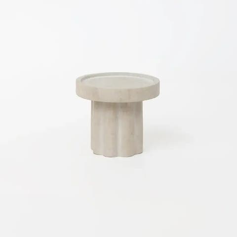 Stone Single Pillar Candle Holder