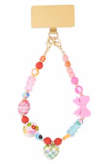 Charm Beaded Phone Strap