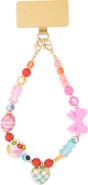 Leith Charm Beaded Phone Strap