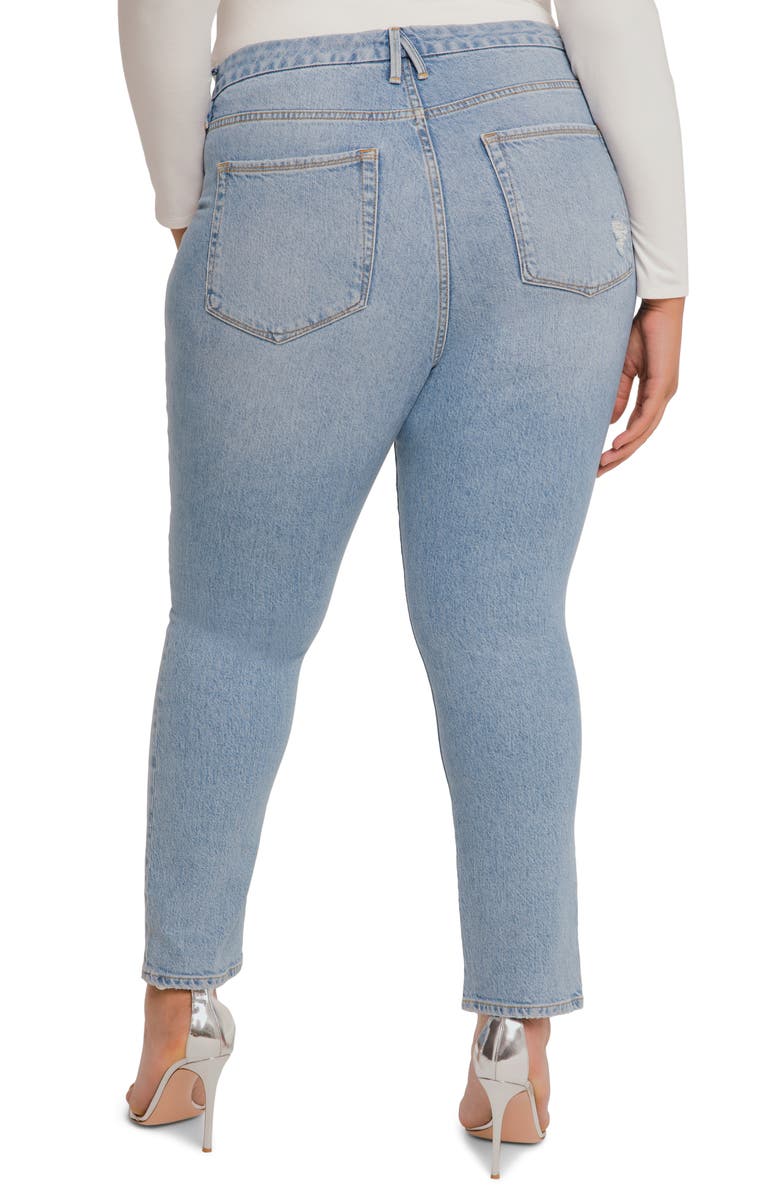 Good American High Waist Skinny Jeans, Alternate, color, Blue508