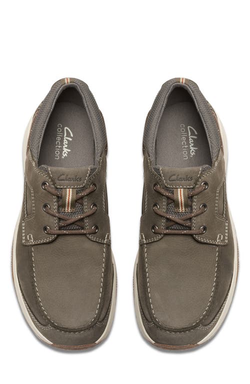 Clarks ® Sailview Sneaker In Taupe Nubuck