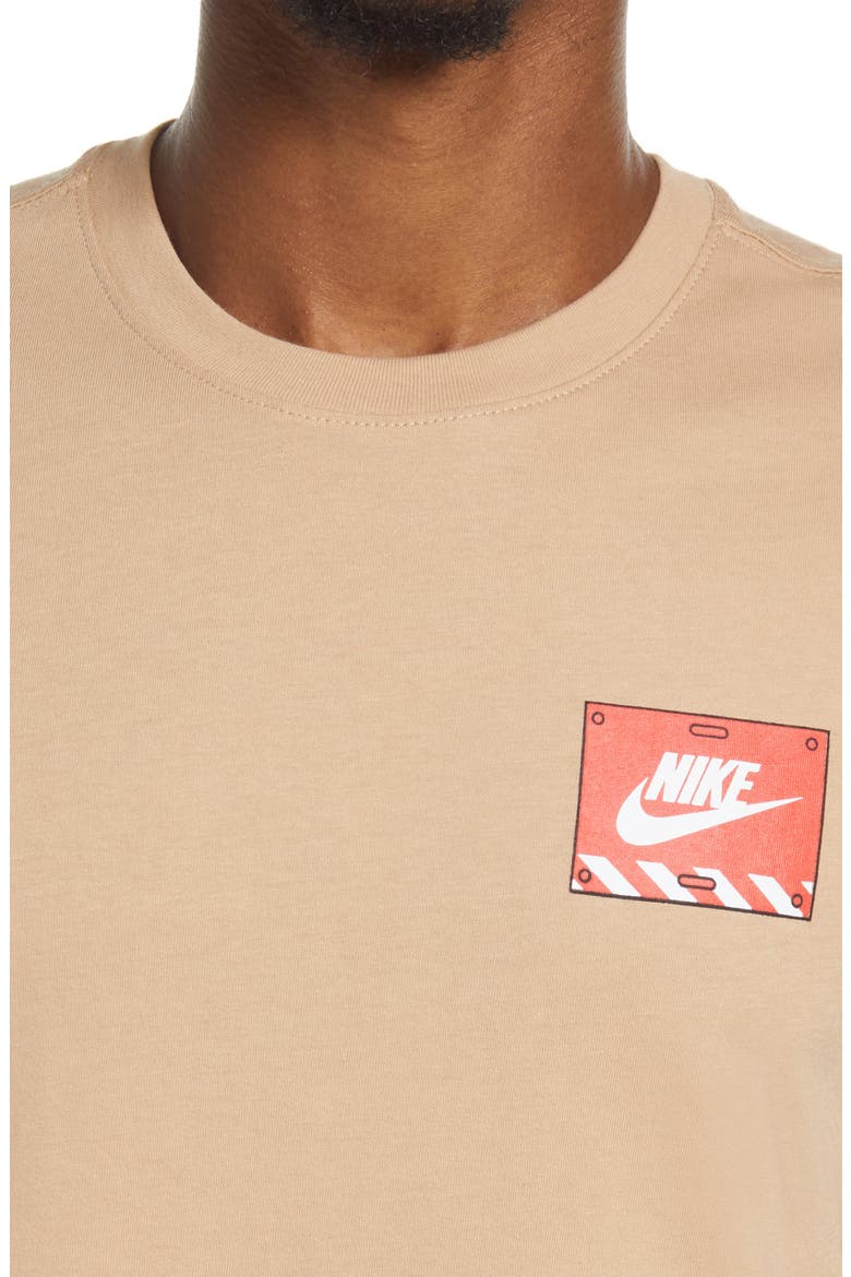 Sportswear Air Figure Mech Graphic Tee, Alternate, color, HEMP
