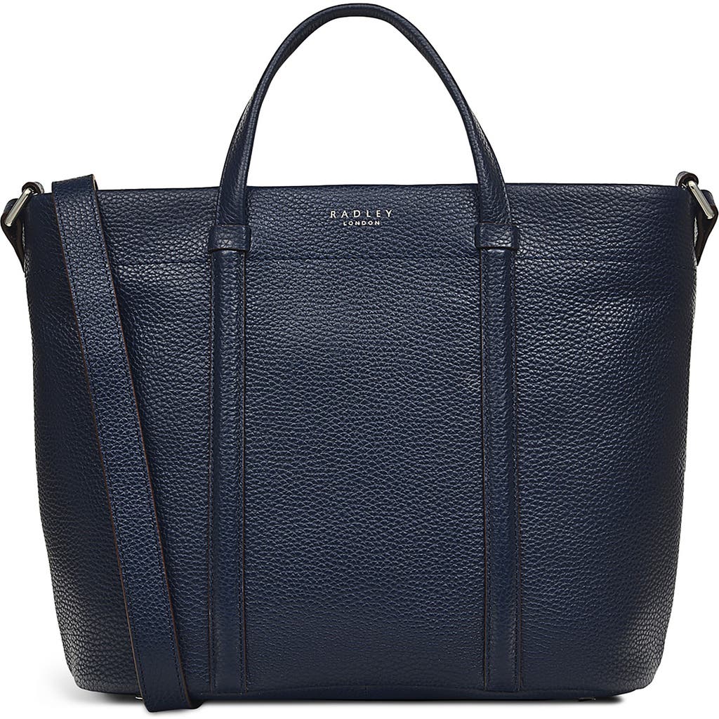 Radley London Rivington Leather Grab Tote Bag In Ink