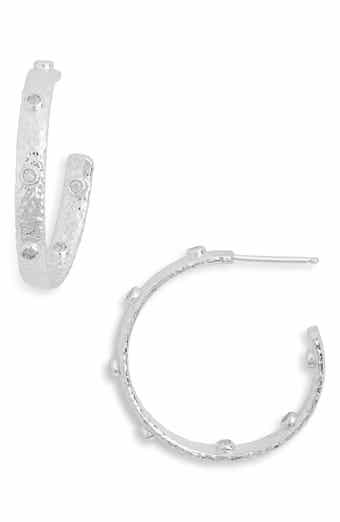 MESHMERISE Diamond Hoop Earrings - 0.15ct.