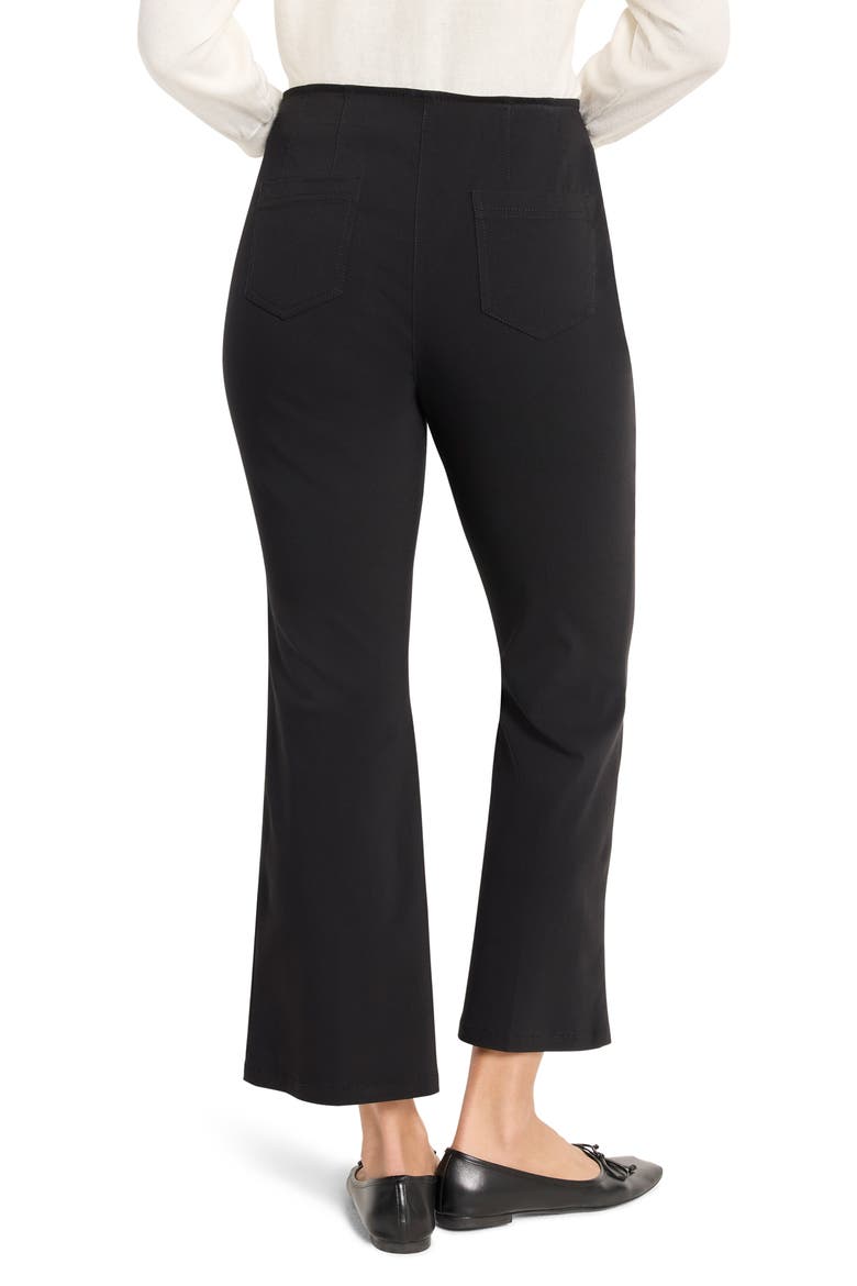 Berkeley Wonderstretch Ankle Bootcut Pants, Alternate, color, BLACK ONYX