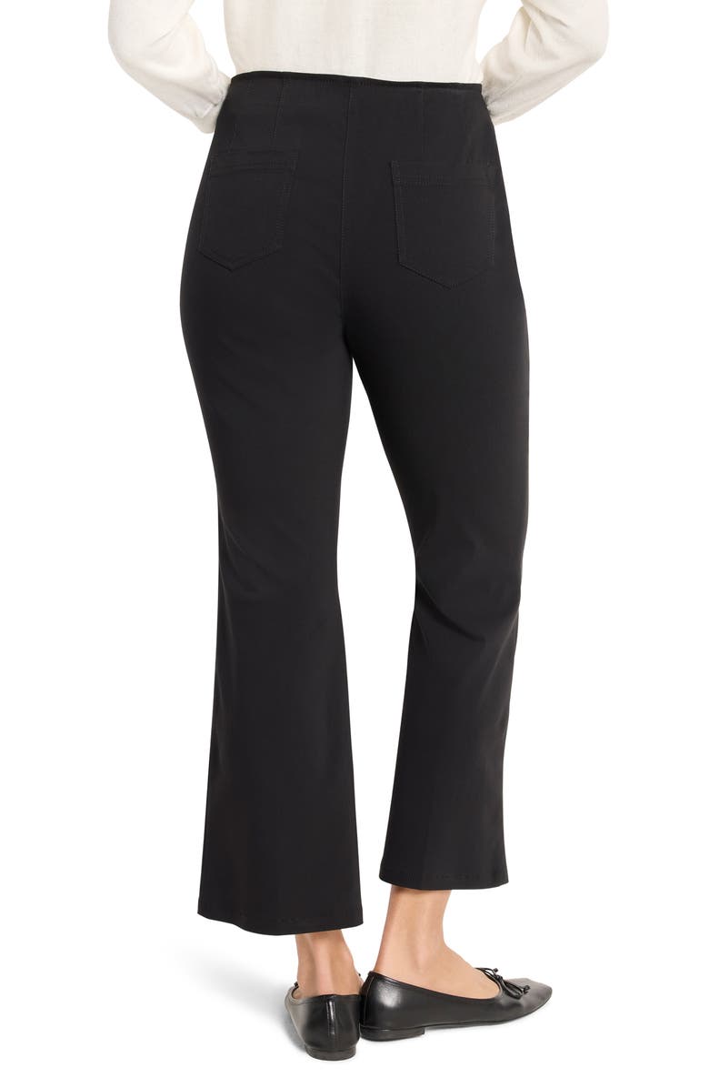 NIC+ZOE Berkeley Wonderstretch Ankle Bootcut Pants, Alternate, color, Black Onyx