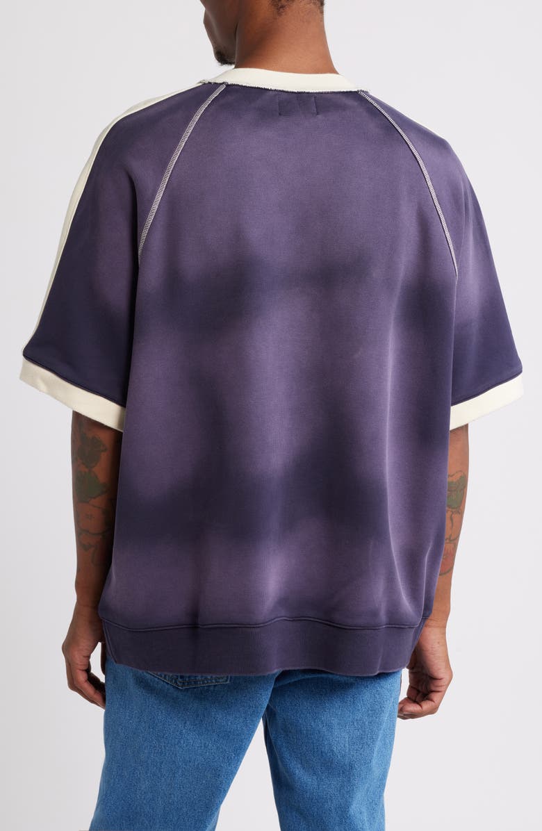 DIET STARTS MONDAY Academy Raglan Sleeve Graphic Sweatshirt, Alternate, color, 