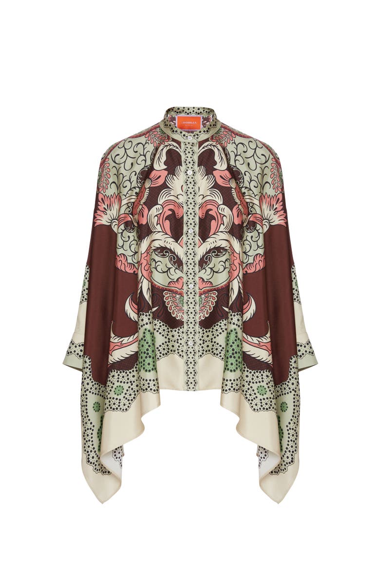 Foulard Shirt Portal Placée Testa Di Moro, Alternate, color, Testa di M