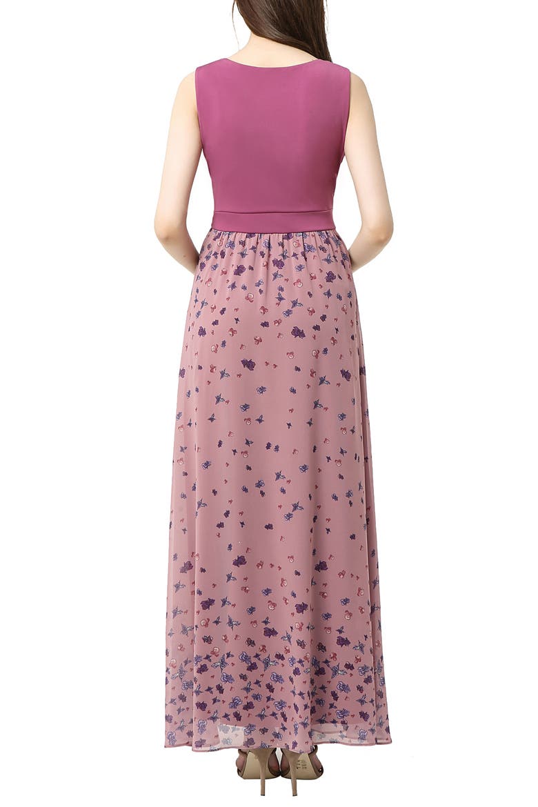 Armanda Maternity Maxi Dress, Alternate, color, ROSE PINK