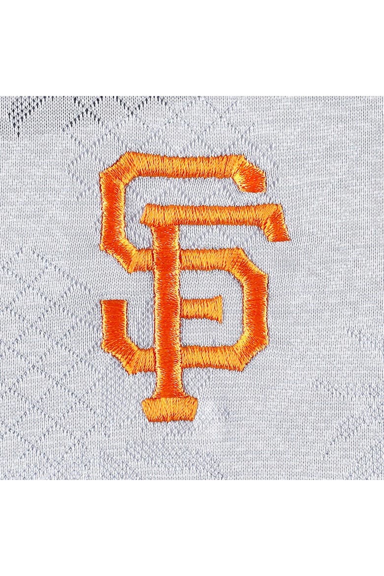Men's Tommy Bahama Gray San Francisco Giants IslandZone Pineapple Palm Coast Polo, Alternate, color, Gray