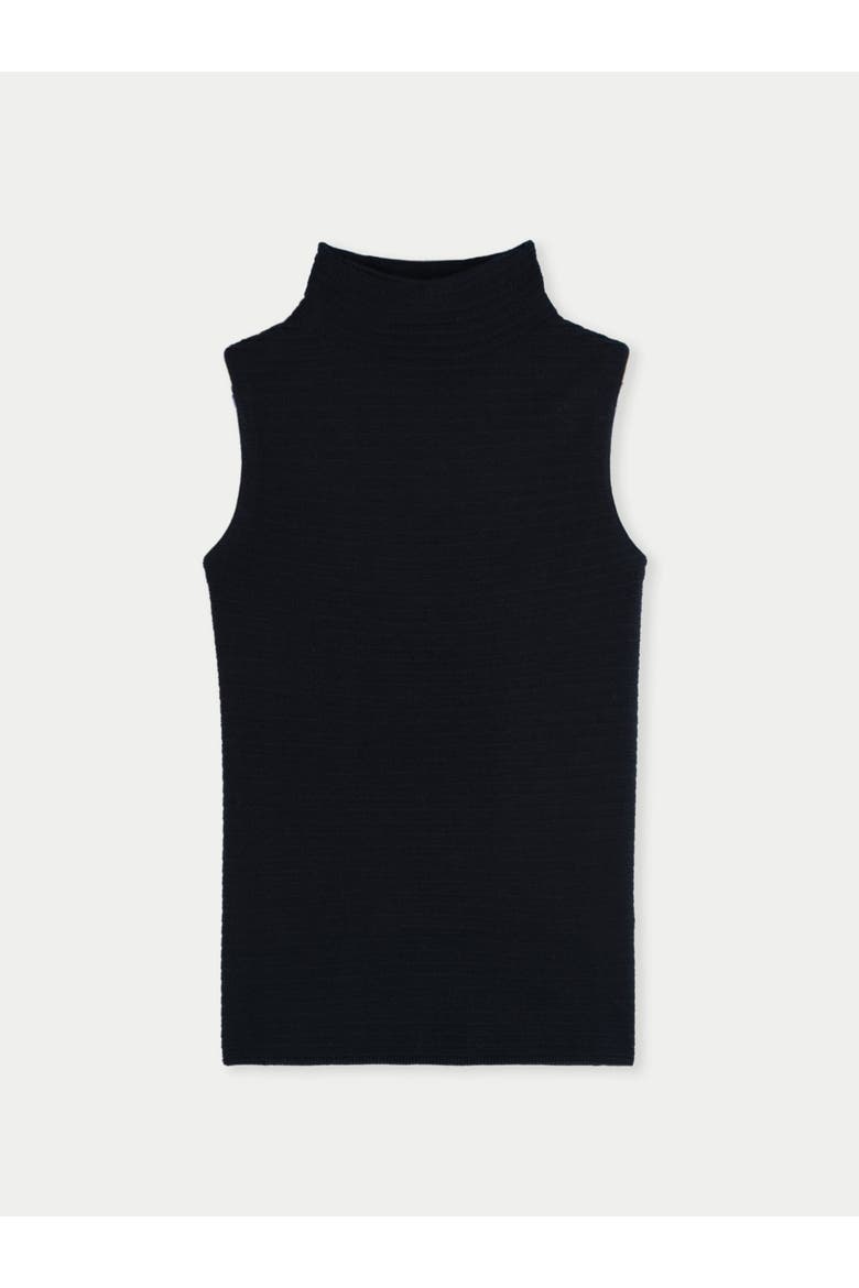 Lightweight Cashmere Silk Turtleneck, Main, color, Black