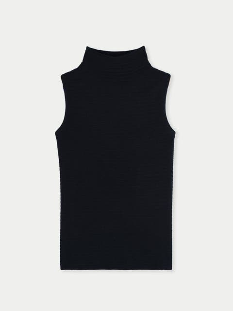 Lightweight Cashmere Silk Turtleneck